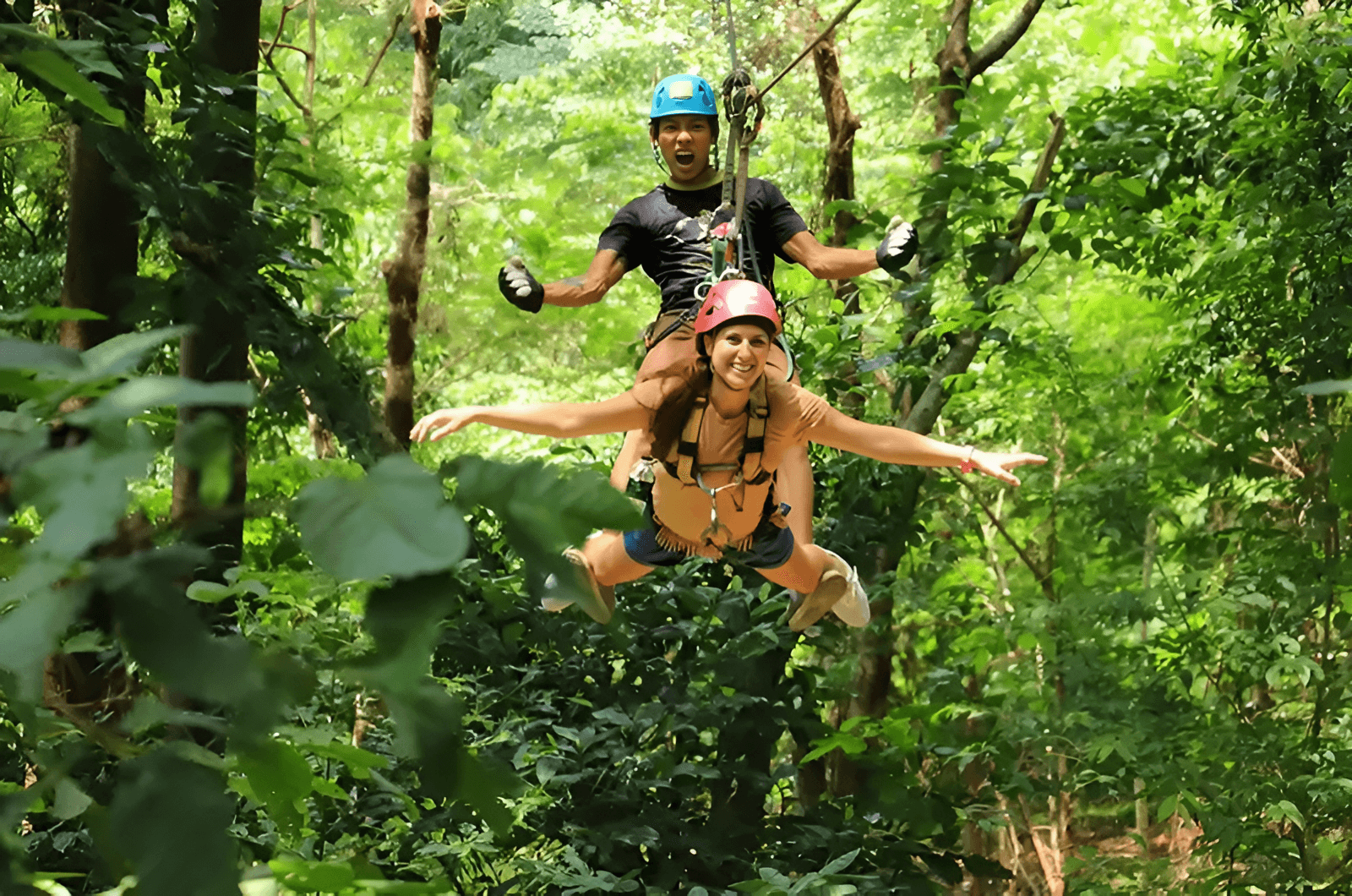 Zipline in Phuket (Hanuman World) main