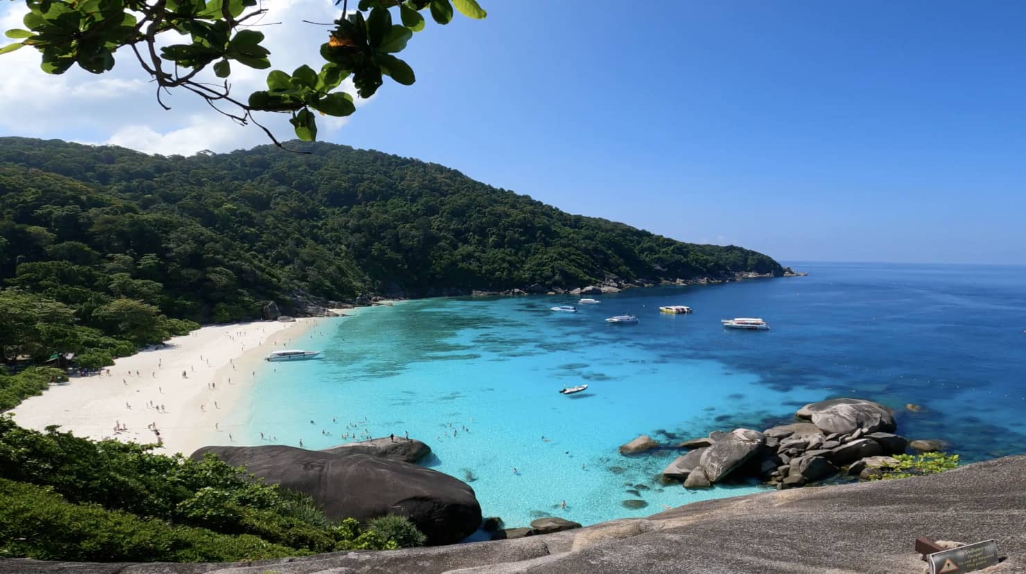 Similan Islands tour on the Sawanu catamaran 2