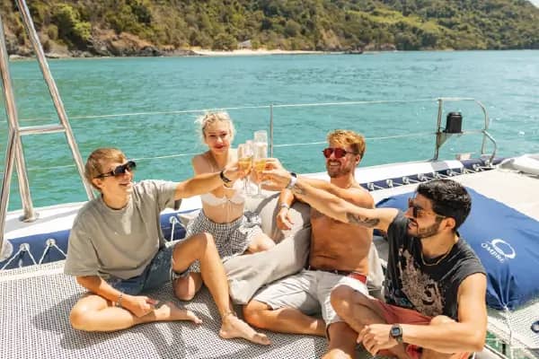 Paradise and Racha Islands tour on VIP yacht OMBRE 4