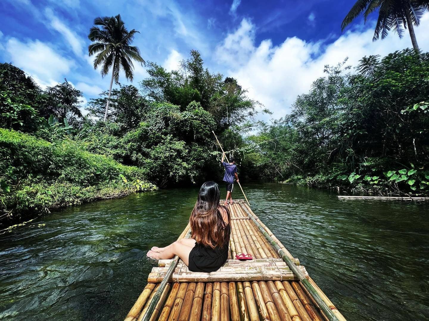 Bamboo rafting in Phuket