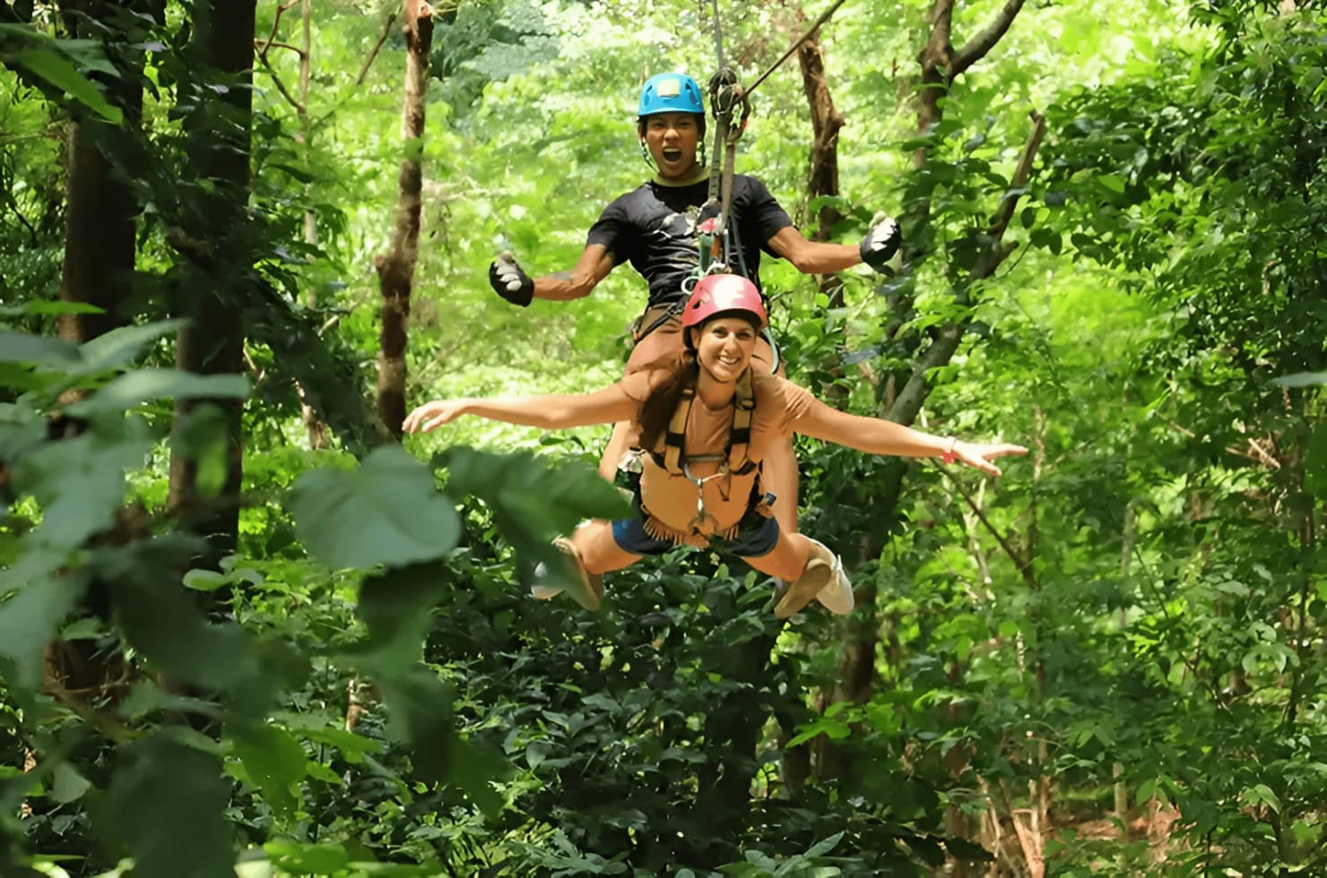 Zipline in Phuket (Hanuman World)