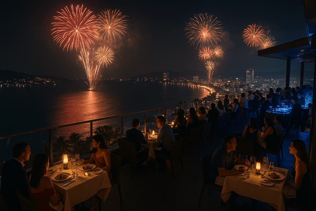 New Year’s Eve in Patong: Where and How to Watch Fireworks on the Beach