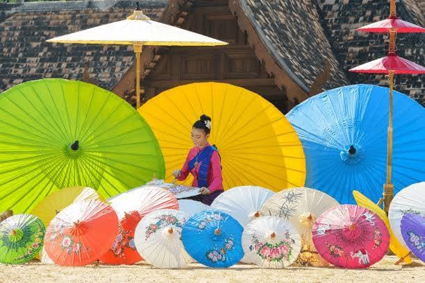 Bo Sang Umbrella & Handicrafts Festival — A Vibrant Celebration of Thai Tradition