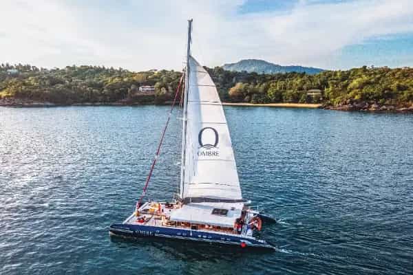 Paradise and Racha Islands tour on VIP yacht OMBRE main Paradise and Racha Islands tour on VIP yacht OMBRE main